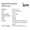 7 EZBOOK S7 512 Notebook UNU EZBook X8 I5 Tela 15.6" RAM 16Gb SSD 512Gb Processador Intel I5-12450H