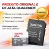 Cartão De Memória Sandisk Micro Sd 64gb Classe 10 Alta Velocidade 100mbs P/ Celular Câmera Drone Console