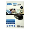 Mouse ergonômico preto com fio para computador - Knup Kp-m611