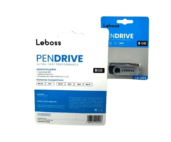 Pendrive Leboss Ultra Lb-u01 8gb Usb 2 - Unu Computers Pendrive Leboss Ultra Lb-u01 8gb Usb